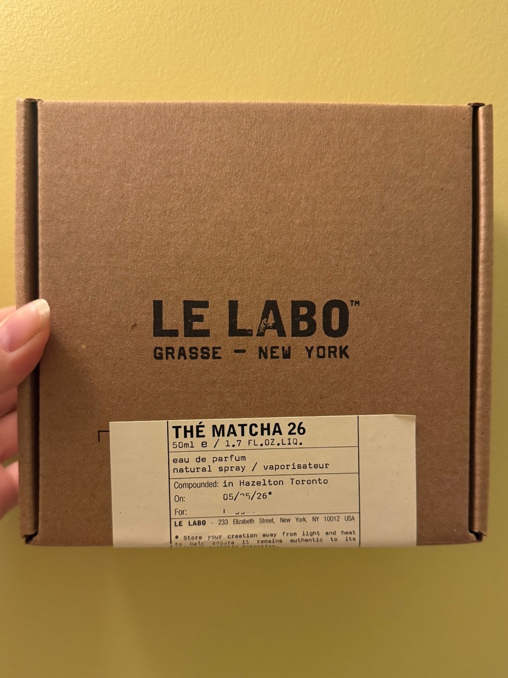 Le Labo Matcha